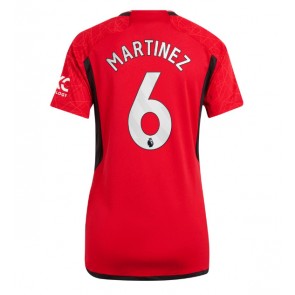 Manchester United Lisandro Martinez #6 Hemmatröja Dam 2023-24 Kortärmad